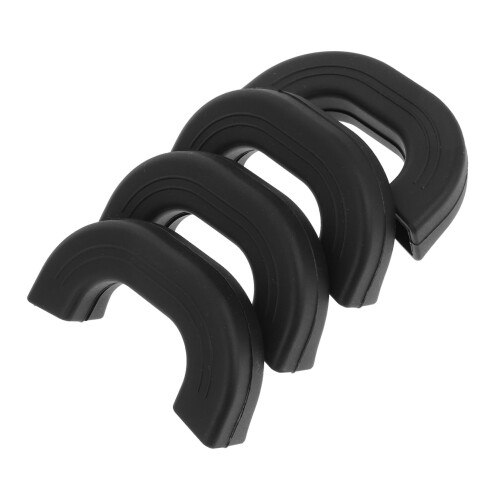 4Pcs Silicone Pot Handle Holder Heat Resistant Skid Resistant Kitchen Tool Covers 2