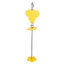 Easy Toy For Small To Medium Parrots Bird Fruit Skewer Stainless Steel Material Safety Hold Foods Bird Foraging Toy Corks And Balsa Wood Skewer Toys