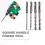 Electric Hammer Adapter Electric Drill to Hammer Square Handle with Drill  Quick-Release Chuck Adapter Power Tools 1