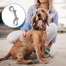 20 PCS Double Ended Snaps,3.5 Inch Zinc Alloy Trigger Metal Clip,Snap Hooks for Pet Leash,Water Bucket Hooks, Key Holder