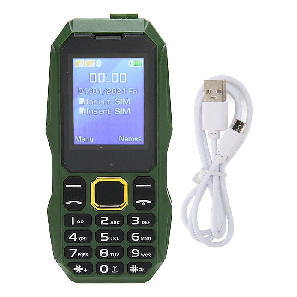 Compact Senior Mobile, Dual Sim Unlocked Gsm Standby, Abs Material Waterproof And Dust Proof, Calendar Alarm Clock With Large Speaker, 5800Mh Battery 9479868708297