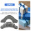 2Pcs Simulation Bridge Decors Grey Miniature Garden Stone Bridge 3