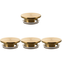 4Stk Wasserkrug Deckel Gold Verschleißfest