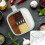 4-Compartment Condiment Set with Spoon, Dishwasher Safe, Compatible with Kitchen Countertops 4