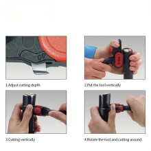 PG-5 Cable Stripper Ratchet Wheel Type Stripper Cable Knife for 25mm Cable Stripping Knife Cable Stripping Tool