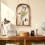 Deep Shadow Box Frame Linen Back Removable Shelves Brown 3