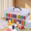 Diamond-Painting Storage Container, 3-Tier Stackable Bead Organizer with Carrying Handle,  Storage Box 4