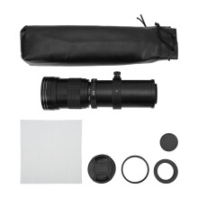Durability Focused Super Telephoto Zoom Lens Manual Precision Manual Focus Design Full Frame Format Multi Coated Optics Compatible With Olympus OM
