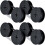 Typewriter Ribbon Twin Spool Replacement Pack 4 Pairs Red 8