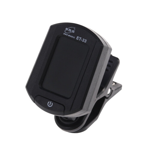 Howooi ENO ET-33Mini Ψηφιακός Χρωματικός Κουρδιστής LCD με Κλιπ για Κιθάρα, Μπάσο, Βιολί, 1