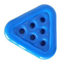 Beach Parties Beverage Cooler Drink Holder Ice Pad Coaster Container Plastic Inflatable Floating Ice Bucket Drink Holder