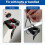 4 Pack Release Clamp Mounts Adjustable Shovel Clamp Mount Tool Handle Holders for 1-1/4" to 1-3/4" Diameter or Any Wall 5