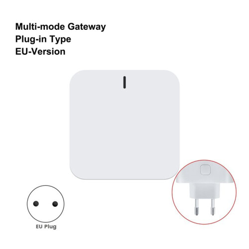 Gateway Hub Plug-in Type ZigBee/ Multi-Mode Gateway Bridge for  Home Automation Work with Alexa EU Plug 1