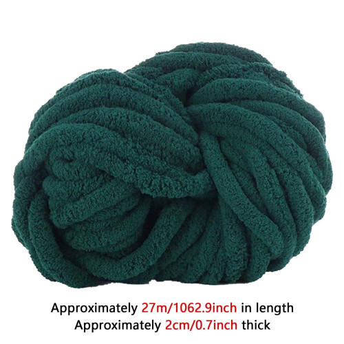 Νήμα Chenille 88.5ft – Νήμα βελούδου για ύφανση και κροσέ για κασκόλ, βρεφικά ρούχα, 1
