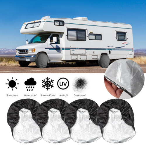 Car Tire Cover RV Protective Cover 4 Pack 2