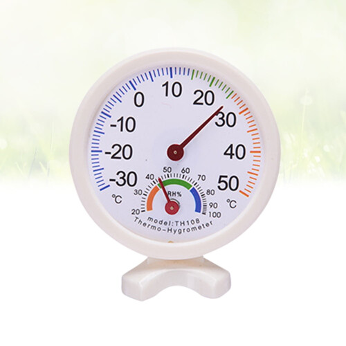 WHAMVOX Analog Humidity Temperature Meter Hygrometer Thermometer Durable 2
