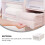 1Pc Stackable Transparent Storage Box Drawer-type Clothes Shoes Organizer 5