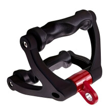 Anthropomorphic V-Shaped Grip for Wired Machines-Dual D Design,Material,Ideal for Pulling and Strength Training