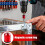 Bit Magnetizer Screwdriver Bit Magnet Ring Electric Drill Bits Fitting for Woodworking Industrial Home Improvement B 1