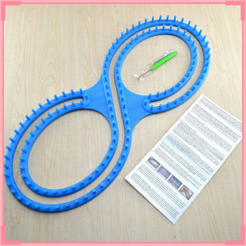 Yarn Hat Maker for DIY Tool Blue 1 Set with Blanket Making 1