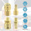 10Pcs Compressed Air Coupling 1/4in BSP Quick Coupling Compressed Air Couplings Compressed Air Hose Coupling Compressed 5