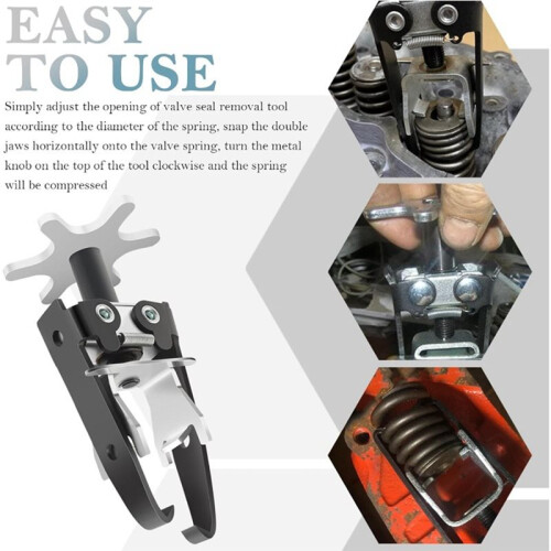 Engine Valve Tool Overhead Valve Spring Compressor for Removal Installation Springs Retainers Universal Car Repair Tool 2