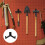 3pcs Tool Hooks,Double- Design Garden Storage Shed Hanger Essential Garage Wall Organization Accessories 4
