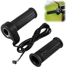 1 Paar E-Bike-Drehgasgriffe 12V-72V 3-Pin-Gasgriff 20X für E-Bike, Elektrofahrrad, Roller, Motorrad