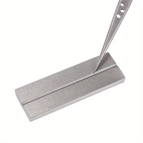Multi-Function Grindstone Tweezers Corrector Repair Tools for Tweezer Soldering Iron Tips Knife Pointed  Correction 2