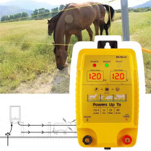Elektryczny Płot 1,5-3 Dżuli, Niska Impedancja, Energizator, Owce, Bydło, Konie, Drób, Narzędzie Kontrolne do Hodowli Zwierząt (UE)