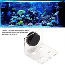 Acrylic Coral Rack Aquarium Fish Coral Rack Bracket Acrylic Strong Suction Coral Frag Rack Bracket Coral Rack 23 Hole