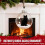 Clear Cat Christmas Ornament Ball Shatterproof Plastic 1 5
