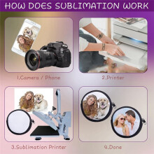 4 Pack Sublimation Coin Purse Blanks Heat Transfer Bags with Zipper for DIY