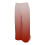Women's Red Ombre Cropped Capris L 4