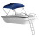 Stainless Steel Marine Ladder with Folding and Telescoping Features, Boat Accessories, 4 Step 2