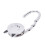 Cat Cartoon Foldable Silver Tone Handbag Hook Antislip Rubber Base Bag Holder 2