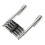 Stainless Steel Marine Ladder with Folding and Telescoping Features, Boat Accessories, 4 Step 3