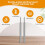 400pcs Double  Skirting Nails with 4 Tools - Invisible Seamless Baseboard Screws for Solid Wood Trim 4