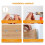 400pcs Double  Skirting Nails with 4 Tools - Invisible Seamless Baseboard Screws for Solid Wood Trim 6