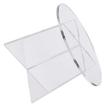 Acrylic Planter Stand for Indoor Plant Desktop Round Plant Flower Pots Display Holder Shelf Outdoor Plant Stand