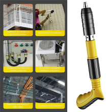 Woodworking/Decoration Integrated Airs Nailer Multipurpose Low Noise Manual Nailer Tool for Wall Steel Nail