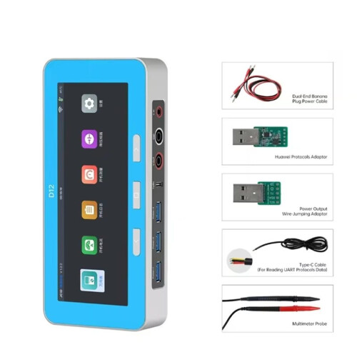 D12 Digital Detector Testing Function Multimeter Support Precise Measurement of Diode Value and  Voltage (0-30V) Tools 1