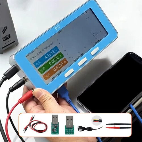 D12 Digital Detector Testing Function Multimeter Support Precise Measurement of Diode Value and  Voltage (0-30V) Tools 2