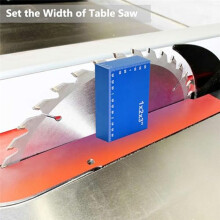 Setup Blocks Woodworking Height Gauge Set 15 Pcs of Set Bars, Router Table and Table Saw Accessories