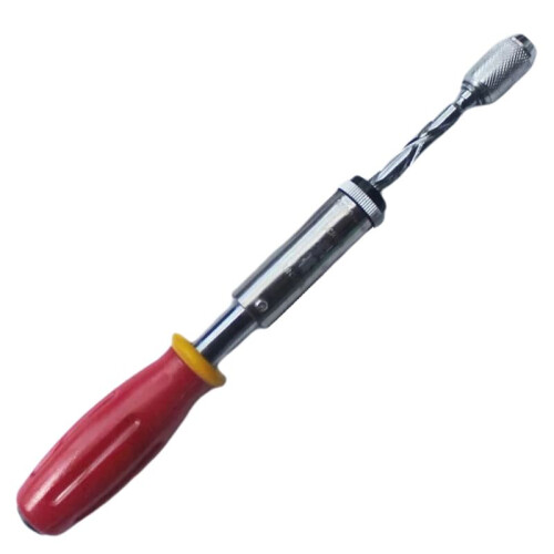 350mm Semi-Automatic Screwdriver High-Grade Ratchet Forward and Reverse Screwdriver Hexagonal Rod Hole Opener 2