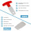 2pcs Pool Plug Removal Tool Pool Drain Plug Removal Tool Pool SPA Removal Tool 7