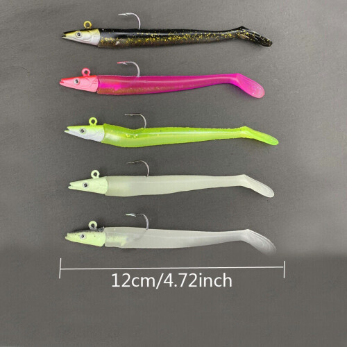 Savage Saltwater Sandeel Lure 16g 5 pcs 1