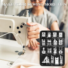 16 Pcs Sewing Machine Presser Feet Set, Sewing Machine Foot Fit for , Singer/Janome/Babylock