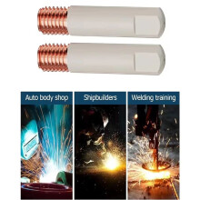 7pcs 15AK Coating Protection Nozzle Welding Slag European Airless Gas Protection Machine Protective Sleeve 1.0mm