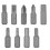 9 in 1 Adjustable Ratcheting Screwdriver Set Magnetic Nut Driver Tools Multifunctional Repair Hand Screwdriver 3